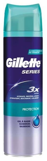 Гель для гоління Gillette Series 200 мл Protection
