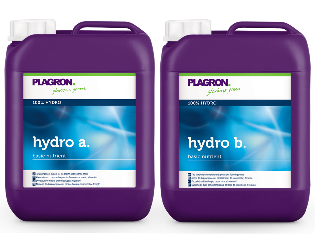 Добриво для гідропоніки Plagron Hydro А і B по 5 л