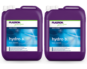 Добриво для гідропоніки Plagron Hydro А і B по 5 л, фото 1