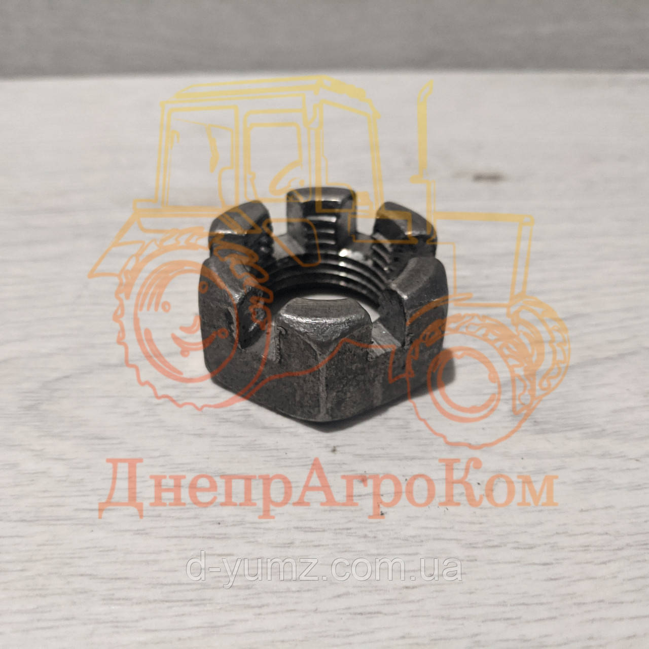 Гайка осі поздовжніх тяг ЮМЗ, фото 1