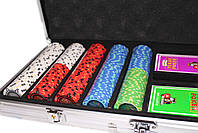 Набір для гри в покер "Havana 500" з композитними фішками, фото 2