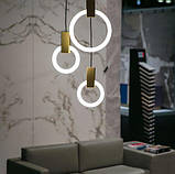Дизайнерський Підвісний Світильник Кольца 9813P/10, фото 5