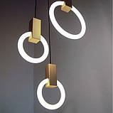 Дизайнерський Підвісний Світильник Кольца 9813P/10, фото 8