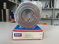 Подшипник 6208.ZZ (80208) SKF, 40х80х18 мм, шариковый радиальный однорядный закрытый