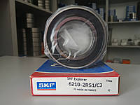 Подшипник 6210.2RS/C3 (180210) SKF, 50х90х20 мм, шариковый радиальный однорядный закрытый