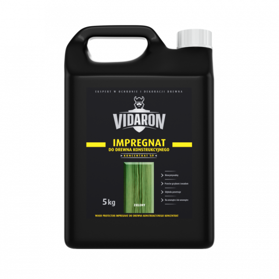 Vidaron IMPREGNAT для елементів з деревини концентрат 1:9 UA 1кг. зелен., фото 1