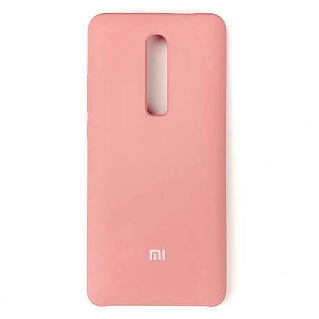 Silicone Case Premium на Xiaomi Mi 9T Pink, фото 2