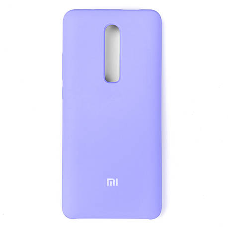 Чохол Silicone Case на Xiaomi Mi 9T Lilac, фото 1