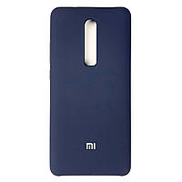 Silicone Case Premium на Xiaomi Mi 9T Dark Blue