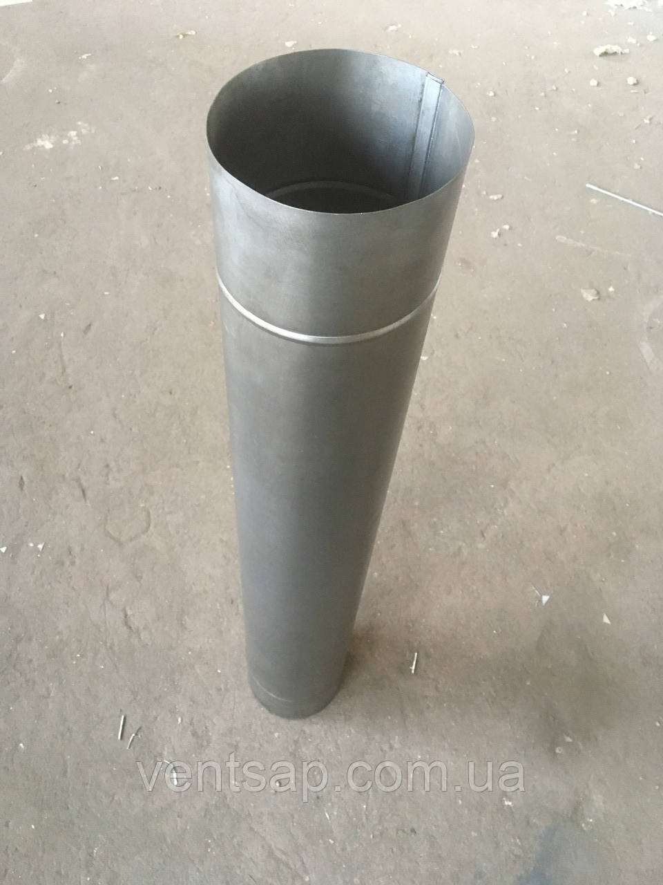 Вентиляционная труба D 200 мм, круглая, оцинковка 0,7 мм.,1 м. вентиляция. - фото 7 - id-p845602070