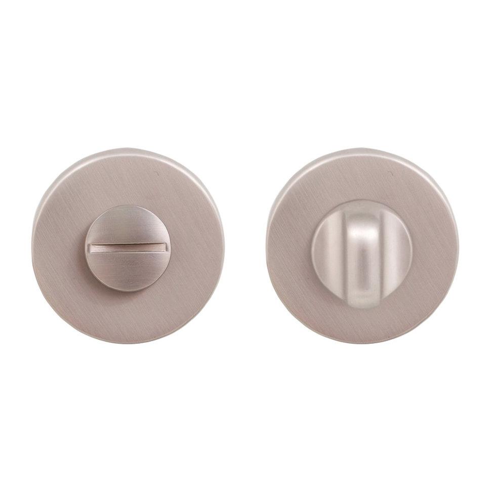 Дверна накладка (розетка) під фіксатор RDA 49070 WC-50 R Нікель сатин, фото 1