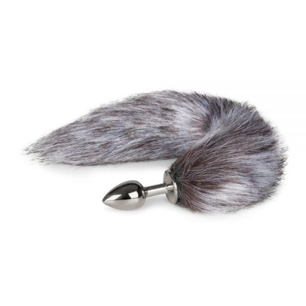 Анальна пробка з хвостиком Fox Tail Plug ,S