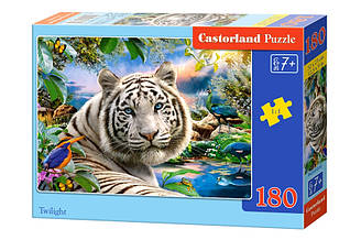 Пазли Castorland Білий тигр В-018192, 180 елементів