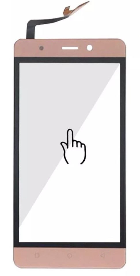 Touchscreen (сенсор) для смартфона Blackview A8 Рожеве Золото