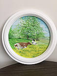 Кругла рама для картини або дзеркала, фото 2