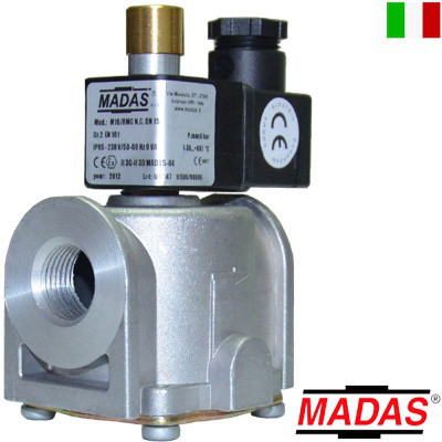 Електромагнітний клапан M16/RMC N. C., DN20 (MADAS), P=6 bar