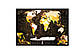 Шоколадна скретч карта світу 3-в-1 My Map Chocolate Edition ENG для любителів кави і шоколаду, фото 5