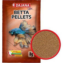 Dajana Betta Pellets 8 g гранульований корм для півника