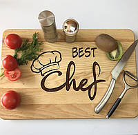 Кухонная доска из дерева «Best Chef» 40 х 25 см