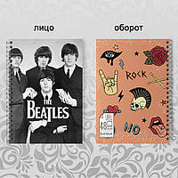 Скетчбук А5 48 л. 150 гр.м² The Beatles