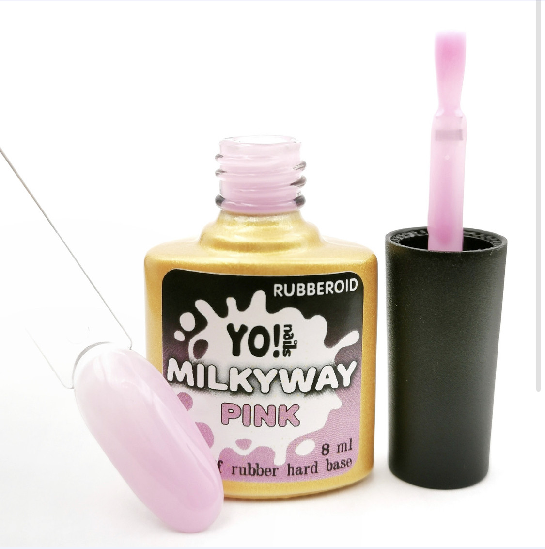 Рожева база Yo! Nails 8 ml, фото 1