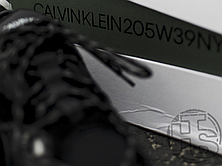 Жіночі кросівки Calvin Klein Black Strike 205 Leather 205W39NYC, фото 3