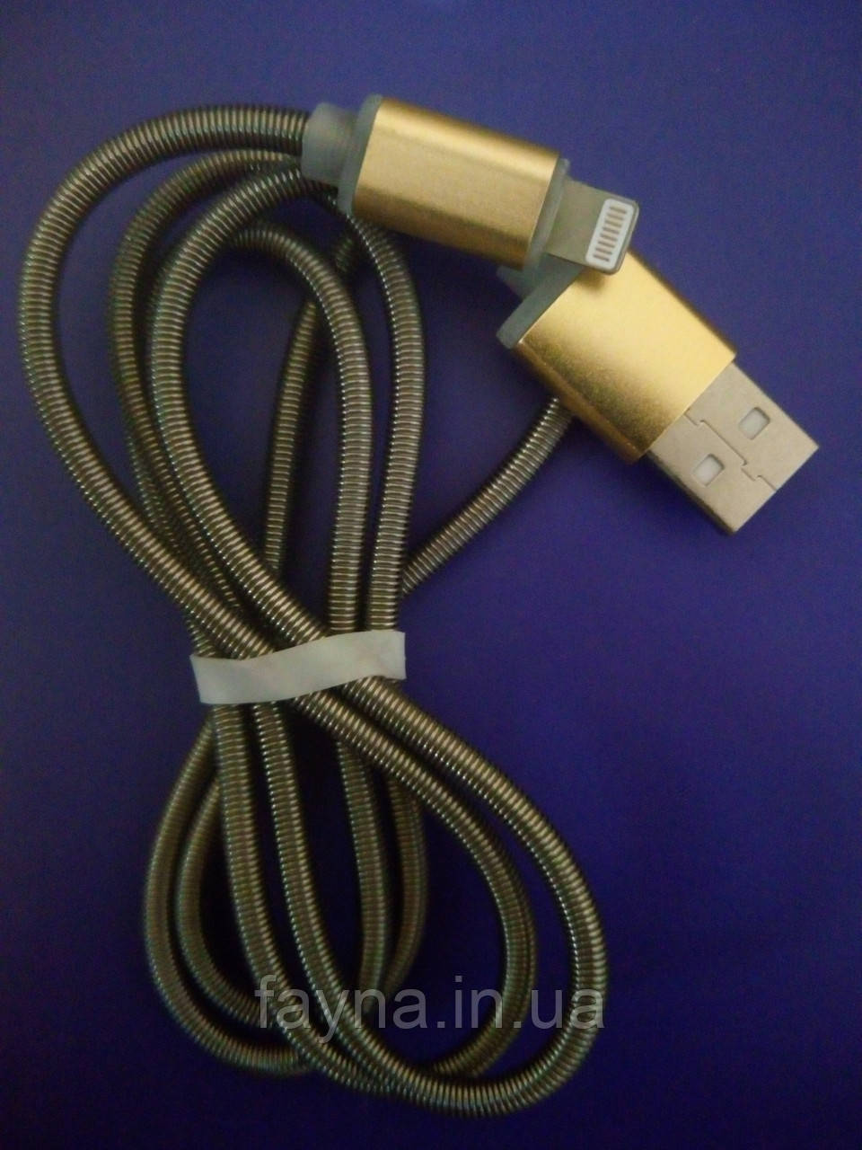 Кабель в металевій оплітці для зарядки Lightning Cable |1m|