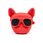 Чохли для Airpods Французький бульдог (червоний), фото 3