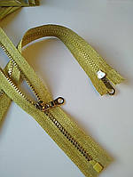 Блискавка трактор золото 50 см 1 тіканок #5