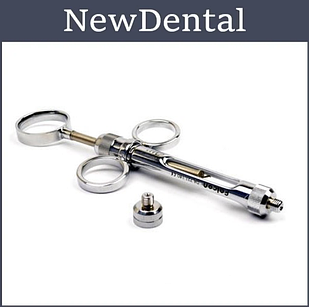 Карпульний Шприц 3 кільця DA.721.180 . Карпульний Шприц 3 кільця DA.721.180