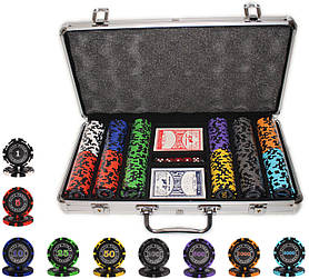 Набір покеру "Elite Poker Tournament 300" з фішками 14 грам