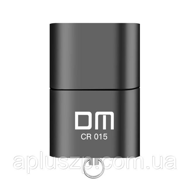 Картридер DM CR-015 (Micro SD) Black