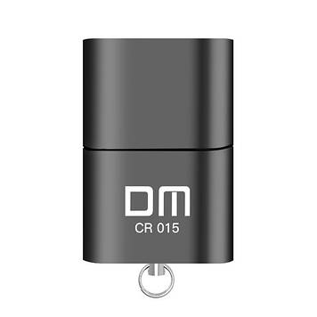 Картридер DM CR-015 (Micro SD) Black