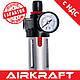 Фільтр очищення повітря з редуктором 1/2" AIRKRAFT BFR4000, фото 3
