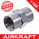 Нарізне з'єднання з внутрішньою різзю 1/4 * 1/4 AIRKRAFT SFF04-04 (швидкорознімне), фото 2