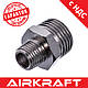 Нарізне з'єднання із зовнішньою різзю 1/4*1/2 AIRKRAFT SMM08-04 (швидкорознімне), фото 2