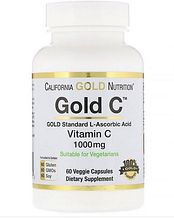 Gold C, Vitamin C 1000 mg 60 VCaps