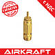 Клапан предохранительный латунный 1/2" AIRKRAFT SP010-04, фото 3
