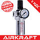 Фільтр очищення повітря з редуктором (PROFI) 1/2" AIRKRAFT SFR400 AFR804, фото 3
