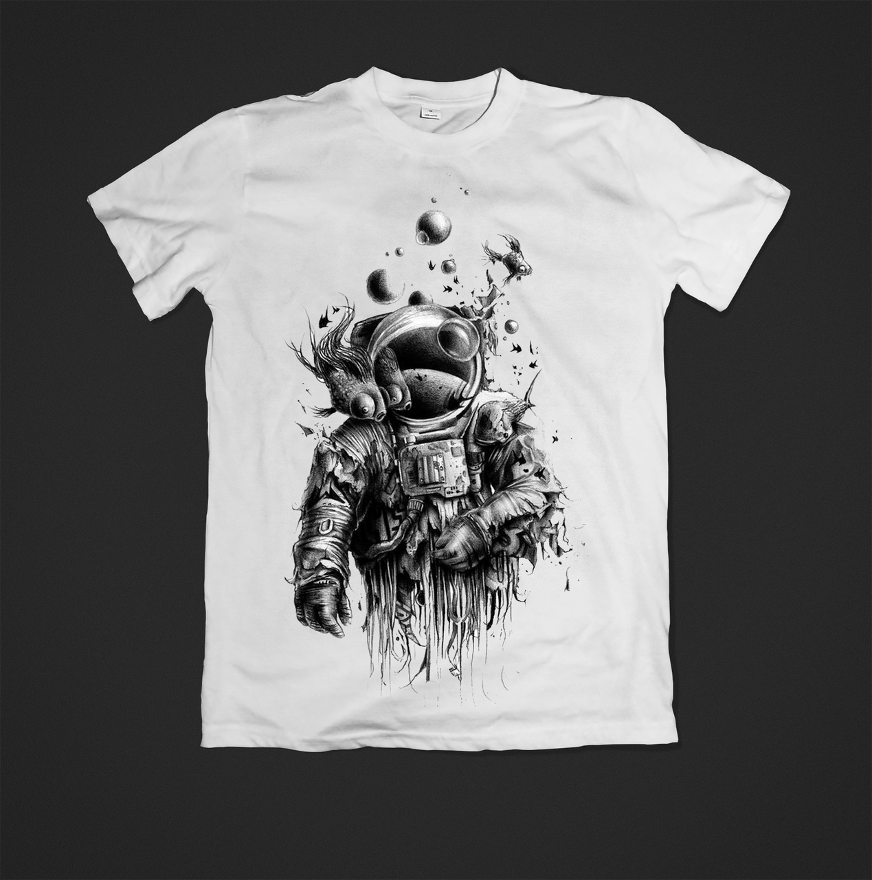 Футболка YOUstyle Space 0104 S White, фото 1