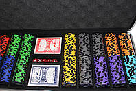 Набір для покеру "Elite Poker Tournament 500" фішки з номіналом, фото 3