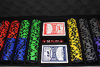 Набір для покеру "Elite Poker Tournament 500" фішки з номіналом, фото 4