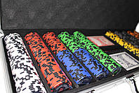 Набір для покеру "Elite Poker Tournament 500" фішки з номіналом, фото 5