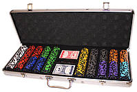 Набір для покеру "Elite Poker Tournament 500" фішки з номіналом, фото 8