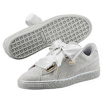 Жіночі кросівки (SNEAKERS) Puma Suede BASKET "Heart Satin" (362714 02), фото 4