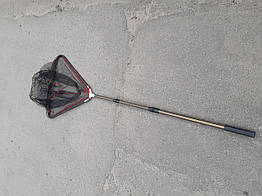 Підсак складаний трикутник телескопічний (капрон нитка) 67*80*250 см С