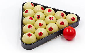 Кулі для більярда KS-1068 (d-68 мм, у комплекті. 16 куль, білі)