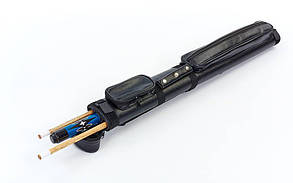 Футляр для кію-тубус KS-371 (р-р 80x9x5 см, PVC, поліестер, чорний)