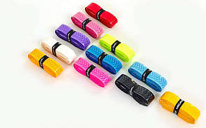 Обмотка на ручку ракетки теніс, сквош, бамбунтон Grip WLS, BBL, DNL BD-6372 (1 шт., кольори в асортименті)