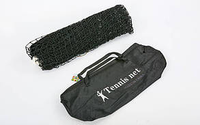 Сітка велика теніс С-0053 (нейлон, р-р 12,8х1,08 м, комірка 5x5 см, з метал.тросом, чорний)